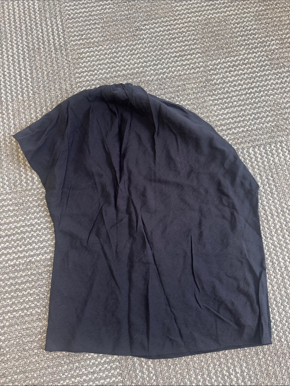 Vince Black One Shoulder Blouse, size S - Picture 6 of 6